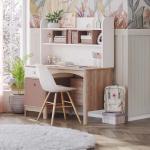 بونو مكتب مع رف زهري 120 سم وودي