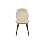 بيلي كرسي مخمل بيج