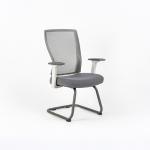 هاردي كرسي زوار شبكي رمادي