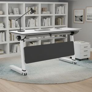 بلانك مكتب منزلي قابل للطي وودي