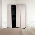 بيلا دولاب زاوية 3 أبواب بيج وودي