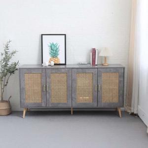 رينزو بوفيه خشب رمادي