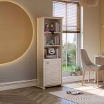 جولف مكتبة كتب خشبي بيج وودي