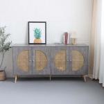 نيارا بوفيه خشب رمادي