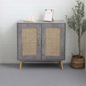 إيلورا بوفيه خشب رمادي