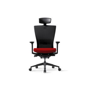 راديس كرسي مكتبي بمسند رأس - red