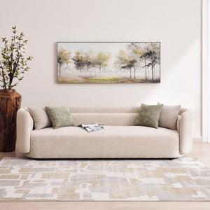 تكساس كنب 3 مقاعد 225 سم بيج وودي