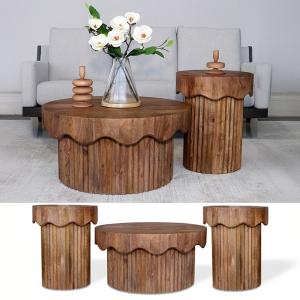 ويف طقم طاولة شاي هندي 3 قطع