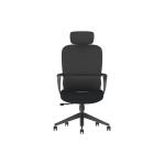 موشن بلاك كرسي مكتبي بمسند رأس وودي