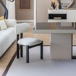 بونتي كرسي أبيض وودي