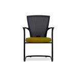 هايون كرسي زوار متعدد الألوان وودي - زيتوني