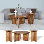 سفاري طقم طاولة شاي هندي 3 قطع