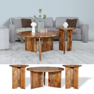 سفاري طقم طاولة شاي هندي 3 قطع