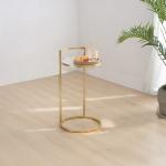 هالو طاولة خدمة بسطح زجاجي