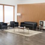 زها كنب مكتبي فردي اسود وودي