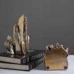 مساند للكتب ذهبي وودي