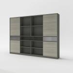 نورو مكتبة كتب 180 سم وودي