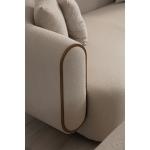 سايستا كنب 4 مقاعد بيج وودي