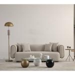 سايستا كنب 3 مقاعد بيج وودي