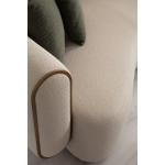 سايستا كنب 4 مقاعد بيج وودي