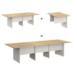 نيرا تمديد طاولة اجتماع وودي