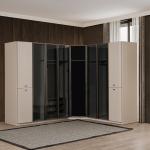 تروفا دولاب زاوية 2 أبواب وودي