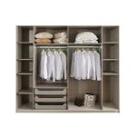 تروفا دولاب 6 أبواب وودي