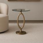 سويفت طاولة خدمة بقاعدة معدنية وودي