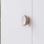 بونو دولاب ملابس رمادي 3 أبواب وودي