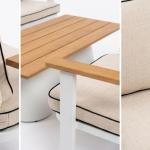 ويست وايت طقم كنب خارجي 4 قطع