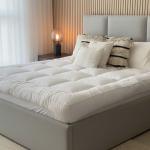 بيلارو سرير رمادي 160×200 سم وودي