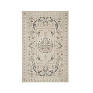 الترا رويال سجادة كلاسيكية بيج فاخرة بزخارف بعدة قياسات