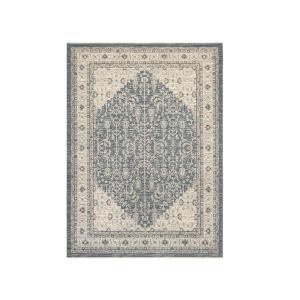 لامور سجاد تركي أزرق بنمط كلاسيكي شرقي بعدة مقاسات