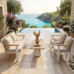 ويست وايت طقم كنب خارجي 4 قطع