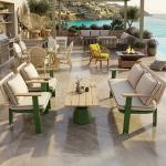 ويست جرين طقم كنب خارجي 4 قطع