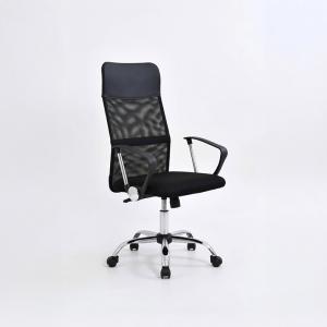 أريا كرسي مكتب دوار شبكي أسود وودي